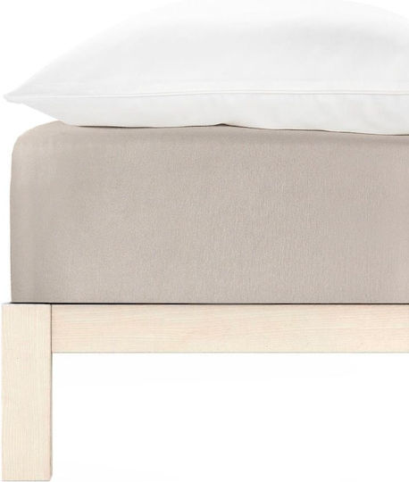 Living Home Super-Doppel Bettlaken mit Gummibettlaken 160x200+40cm Basalt