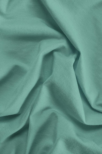 Living Home Super-Doppel Bettlaken mit Gummibettlaken 160x200+30cm Aqua