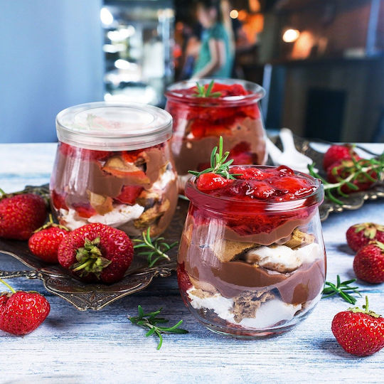 Orion Glass Jar 200ml (12pcs)