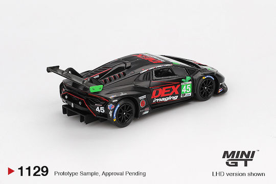 Model Mașină Lamborghini Huracan Gt3 Evo 2 #45 Dex Imaging 24 Ore Daytona 2024 Scara 1:64 Mini GT MGT01129-L