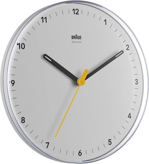 Braun Wanduhren Weiß Ø26cm