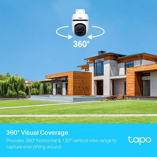 TP-LINK Tapo TC40 v1 IP Κάμερα Παρακολούθησης Full HD 1080p Αδιάβροχη με Αμφίδρομη Επικοινωνία