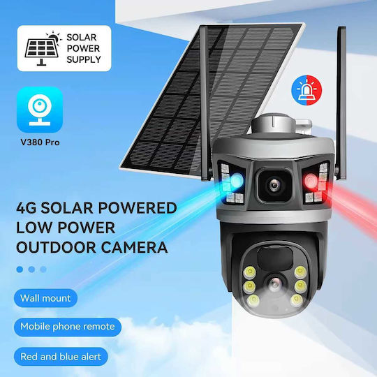 020348 IP Камера за Видеонаблюдение Wi-Fi/4G 16MP Водоустойчива на Батерии с Двупосочна Комуникация