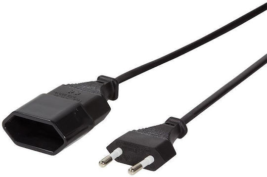 LogiLink 1 Platz mit Kabel 3m Schwarz