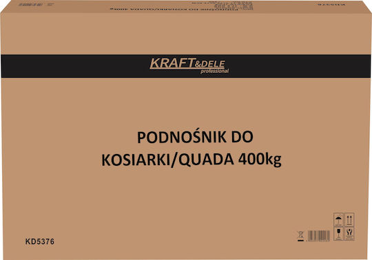 Kraft & Dele Σύστημα για Μεταφορά / Ανύψωση Φορτίων για Φορτίο Βάρους έως 400kg σε Γκρι Χρώμα