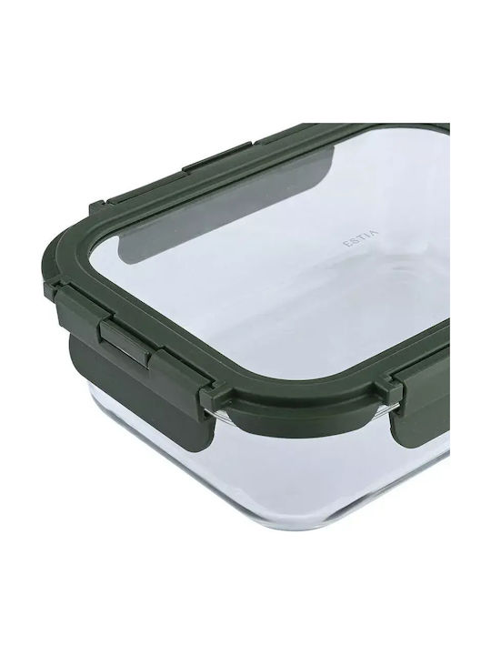 Estia Glass Food Container 660ml