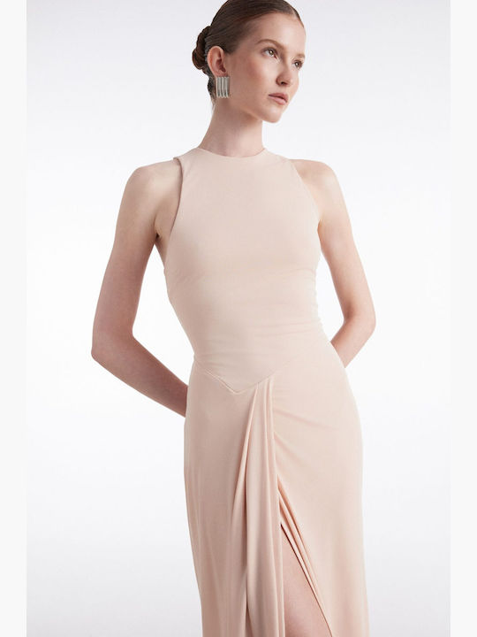 Summer Midi Dress Pink
