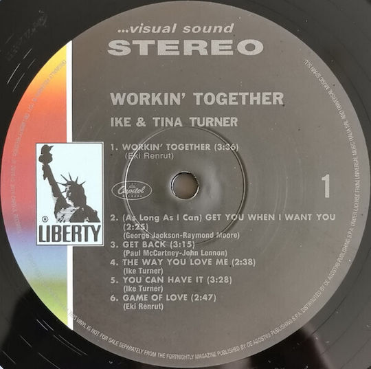 Ike & Tina Turner Workin' Together Vinyl
