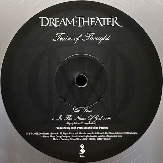 Dream Theater Train Thought Vinyl