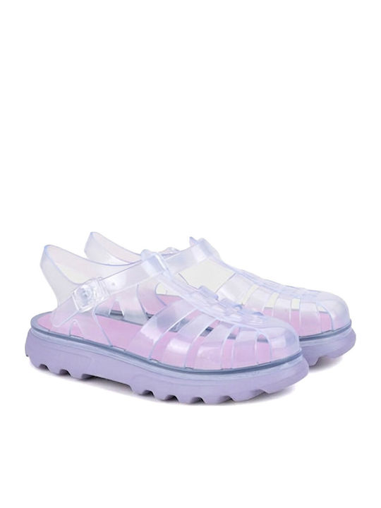 Women's Flat Sandals Purple