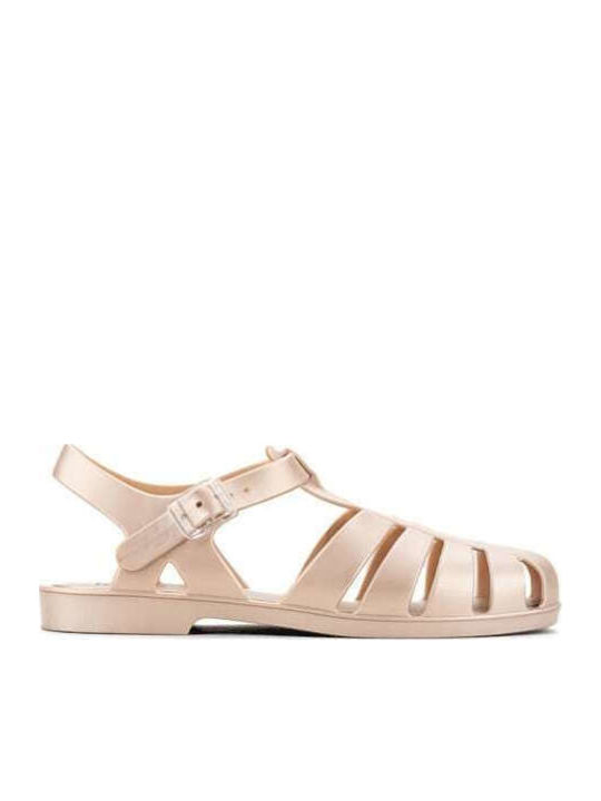 Biarritz Women's Flat Sandals Gold