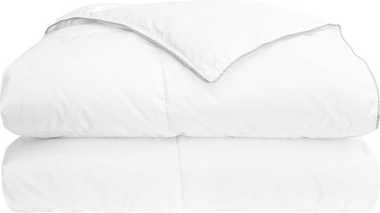 vidaXL Παπλωματοθήκη Ξενοδοχείου Polycotton 200x220εκ.