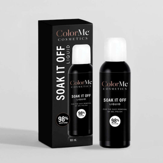 Liquid Easy Removal Semi-permanent Nail Polish Soak It Off Colorme Cosmetics 100 Ml
