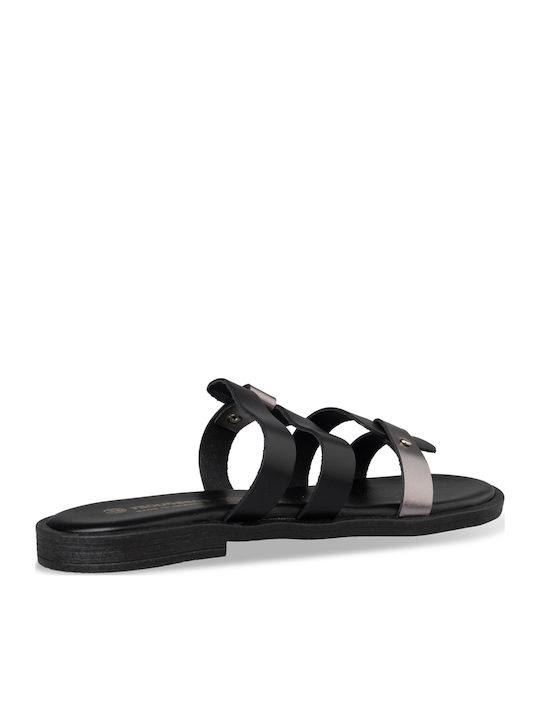 Women's Flat Sandals Black
