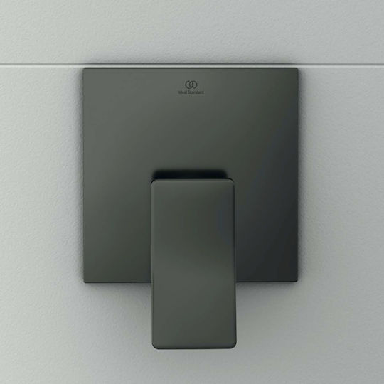 Ideal Standard Combiner Robinet Încorporat pentru Duș 1 Ieșire Gri