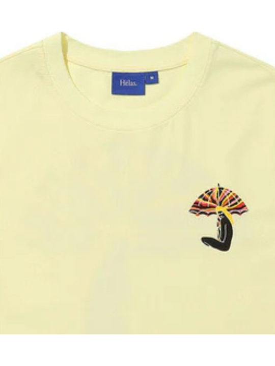 T-shirt Pastel Yellow A06S2D1TEESSL08