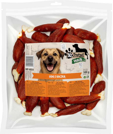 Mr. Pretzel Dog Treat With Duck Meat Rice And Wheat 500gr