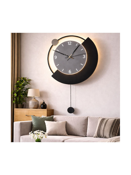 Alista Home Ceas de Perete Negru Ø30cm