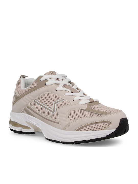 Γυναικεία Ανατομικά Sneakers Καφέ Ανοιχτό