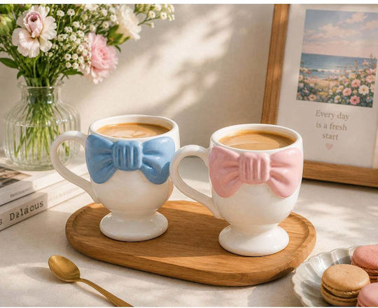 SteweHome Κούπα Κεραμική Πολύχρωμη 300ml 2τμχ