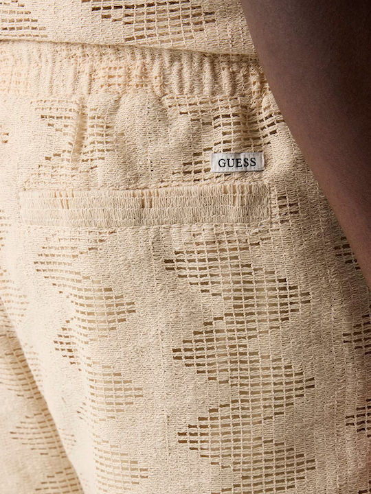 Men's Beige Bermuda