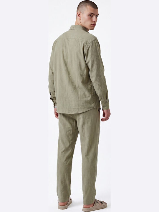 Herrenhosen Set Khaki