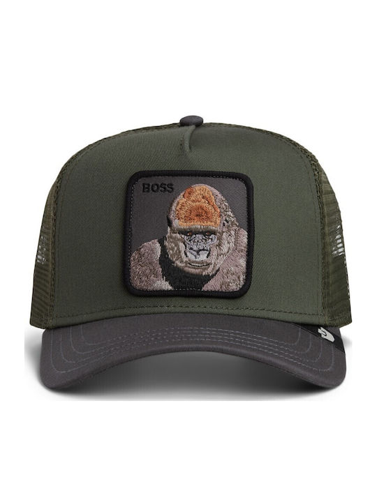 Jockey Boss Trucker Gorilla Olive Goorin Bros