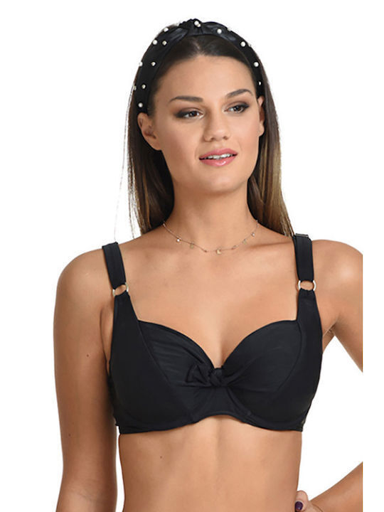 Women's Swimsuit Set Black Cup D Miandmi K 21055 Black