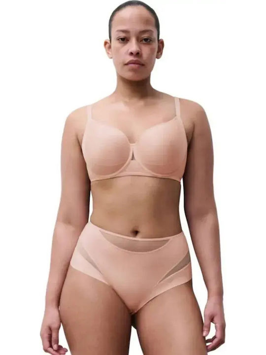 Nude Minimizer Σουτιέν με Μπανέλες