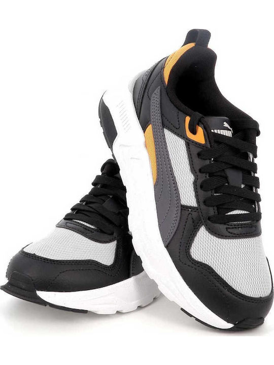 Trinity 2 Kids Sneakers with Hoop & Loop Closure Grey