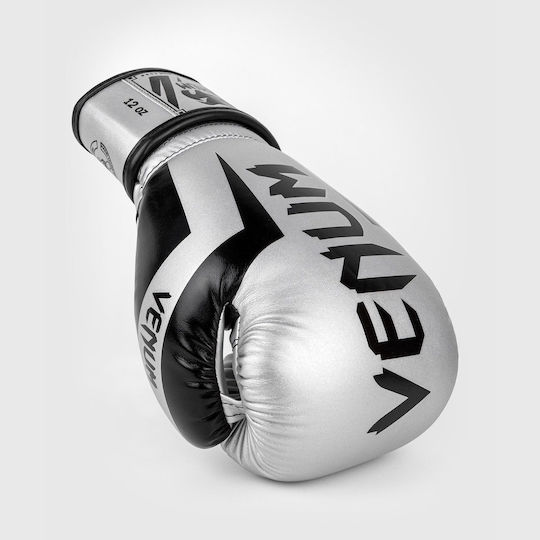 Venum Elite Mănuși de box pentru competiție Argintii