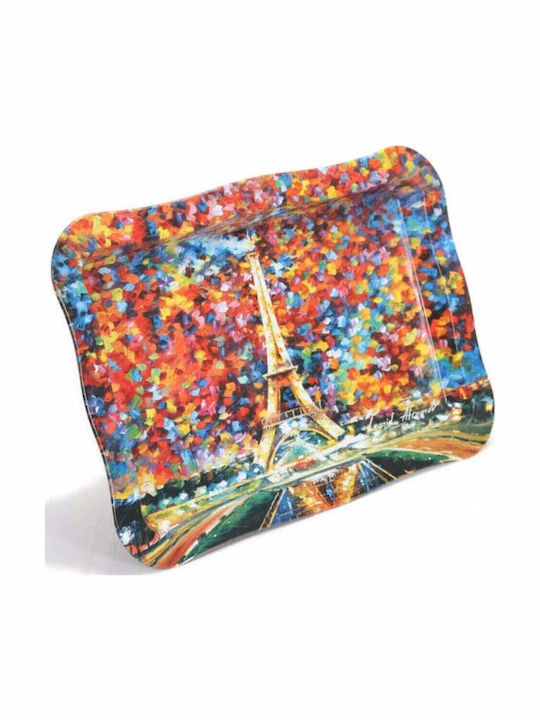SteweHome Decorative Tray Metallic 23.8x35.8x2cm 10pcs