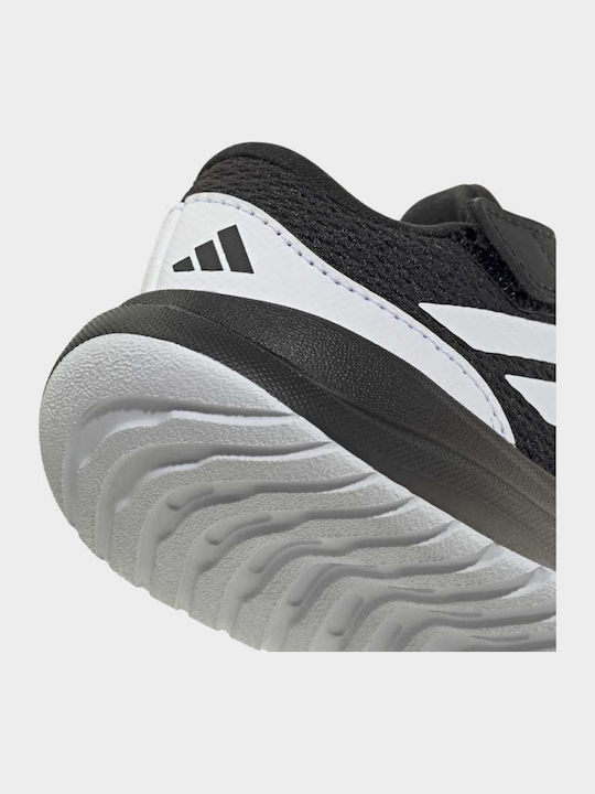 Runfalcon Kinder Sportschuhe Running mit Schnürsenkeln Schwarze