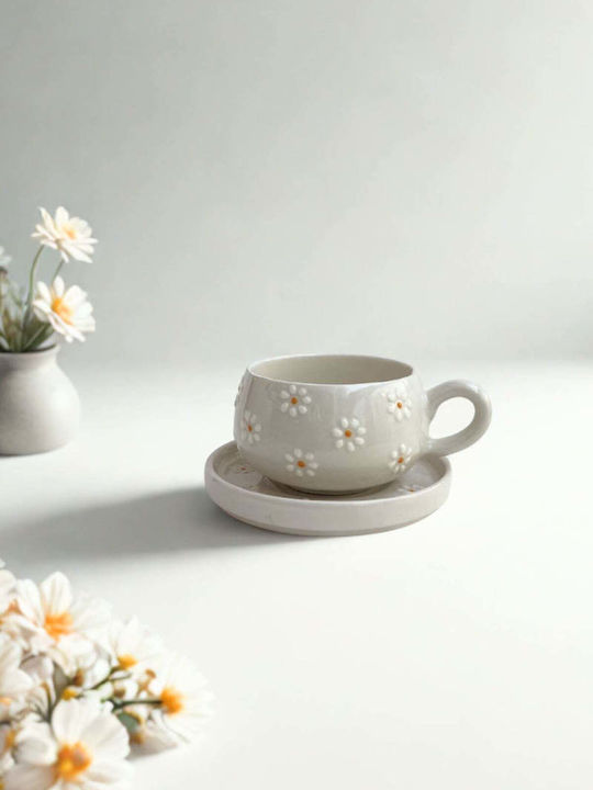 SteweHome Kaffeetasse Keramik Weiß