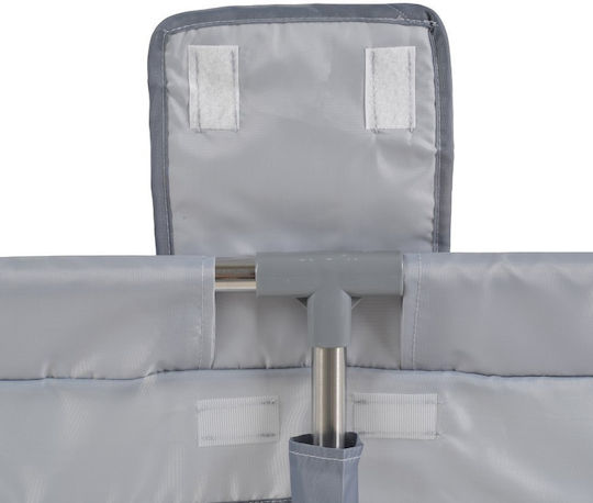 Moni Gamezone Basic Playpen with Mattress Grey 200x150cm