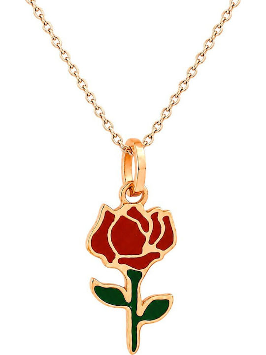 Rebecca Charm από Ροζ Επιχρυσωμένο Ατσάλι Rebecca Charm από Ροζ Επιχρυσωμένο Ατσάλι