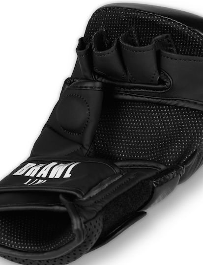 MMA Gloves Tapout Brawl MMA Sparring Gloves Black Red White