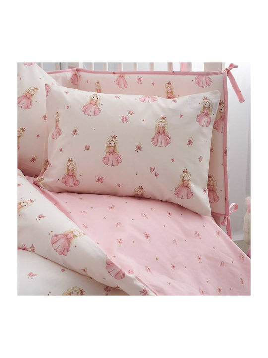 Vesta Home Бебешко Petit Одеяло За Количка Розово 150x110см