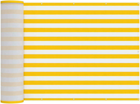 vidaXL Netz- und Schattengewebe Gelbes mit PU-Beschichtung 1,8x3m 160g/m²
