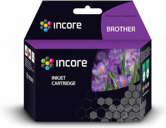 Incore Съвместимо Мастило За Принтер InkJet Brother Модел И PN На Оригинално Мастило 58ml Черно 1 Брой