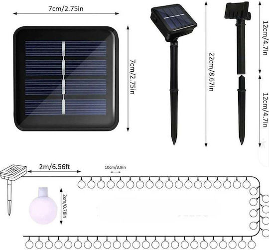 SteweHome SteweHome Solarleuchte mit Grünem Licht