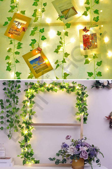 SteweHome Lampă solară montată pe perete cu lumină verde