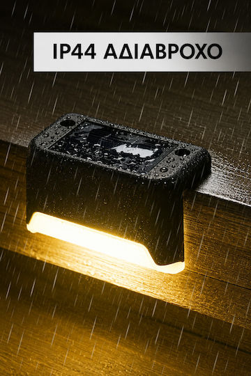 SteweHome Solarleuchte 6W mit Fotowiderstand 7,5x4x3,5cm