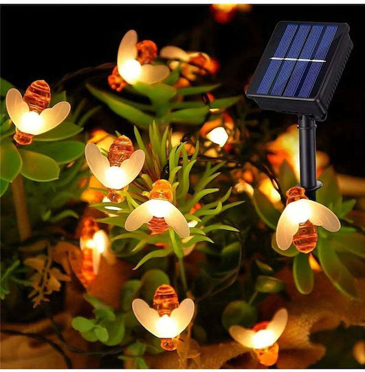 SteweHome Lampă Solară Ghiveci Alb Cald cu Fotocelul