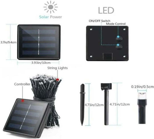 SteweHome Solar Light with Photocell 10cm