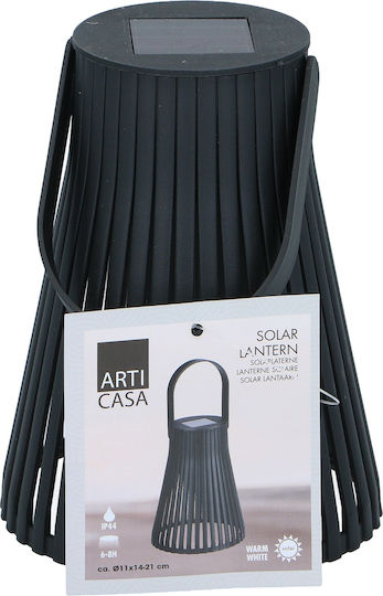 Arti Casa Solarleuchte Ampel mit Warmweißem Licht 11x11x14cm