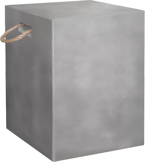 Външни Табуретки Бар от Бетон Zak Сив 36x36x43см
