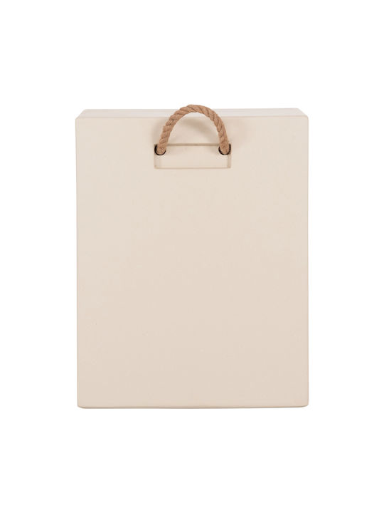Outdoor Bar Stool from Concrete Zak Beige 36x36x45cm