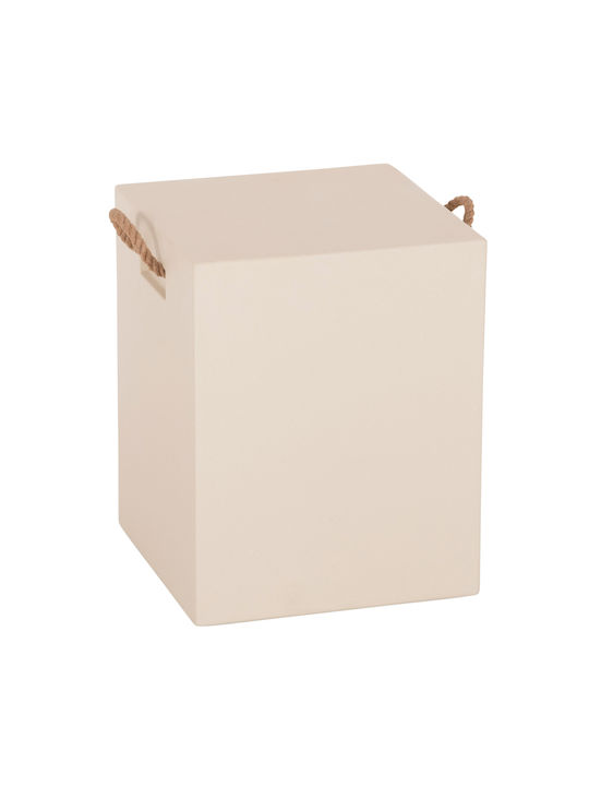 Outdoor Bar Stool from Concrete Zak Beige 36x36x45cm