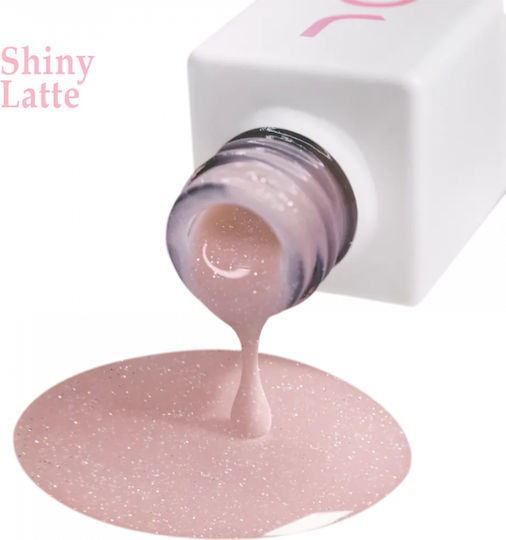 JOIA Vegan Ημιμόνιμο Βερνίκι Νυχιών Shiny latte 8ml